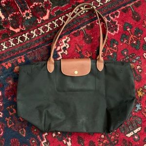 Longchamp le pilage large nylon tote